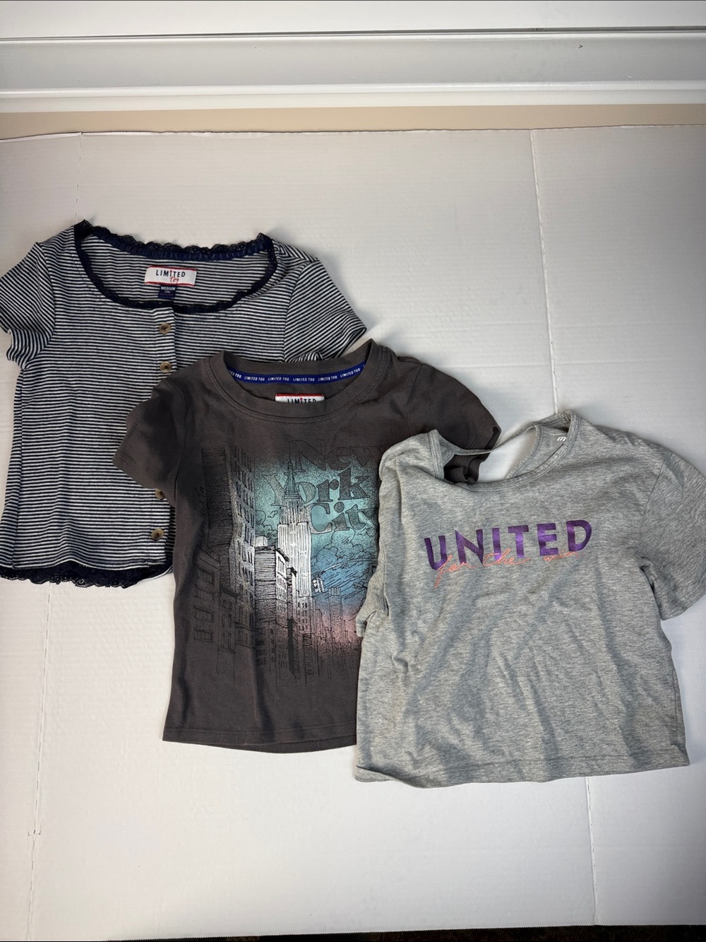 Girls size 8-10 lot summer 16 pieces, nike, cat and jack, limited too - Picture 7 of 9